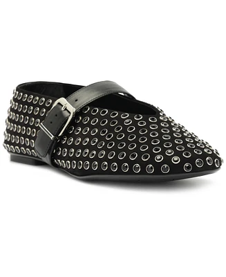 Schutz Women's Eiza Shine Pull-On Flats