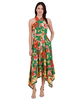 Vince Camuto Women's Printed Crossover-Neck Handkerchief