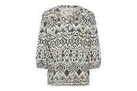 Olsen Women's Ikat Tunic T-Shirt