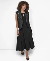 Dkny Women's Moto Vest