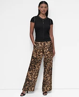 Dkny Women's Contrast-Stitch Top