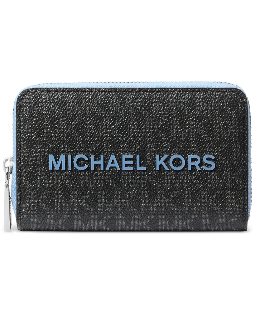 Michael Kors Jet Set Zip Around Card Case