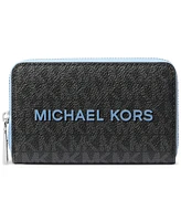 Michael Kors Jet Set Zip Around Card Case