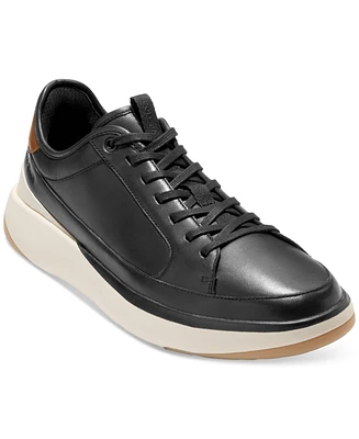 Cole Haan Men's GrandPrø All Day Leather Lace-Up Court Sneakers