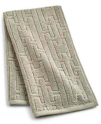 Hotel Collection Sculpted Chain-Link Hand Towel, 16" x 30", Exclusively at Macy's