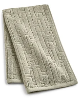 Hotel Collection Sculpted Chain-Link Hand Towel, 16" x 30", Exclusively at Macy's