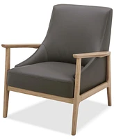 Nierling Leather Accent Chair, Exclusively at Macy's
