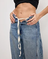 Good American Women's Extreme Barrel Jeans