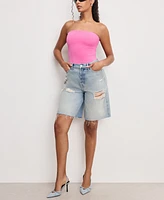 Good American Women's Corset Strapless Bodysuit
