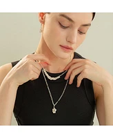 Sterling Silver Isabelle Cluster Pendant Earrings