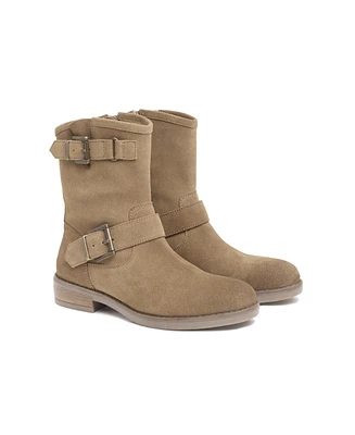 Slouch Biker Ankle Boot