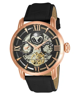 Invicta Men's 22653 Objet D Art Automatic 3 Hand Black Dial Watch