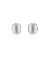 Ettika Minimal Curved Square Stud Earrings