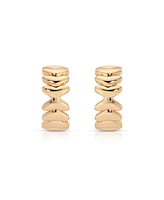 Ettika Small Metal Moderna Hoops