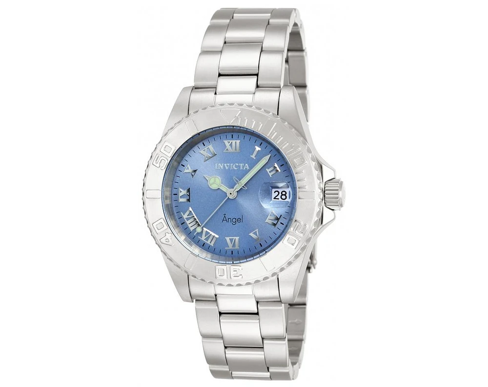 Invicta Women's Angel Quartz 3 Hand Light Dial Watch