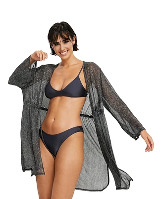 Lscn by Lascana Women's Metallic Cover Up
