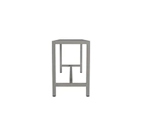 Outdoor Iron Bench for Garden Patio or Porch Seating
