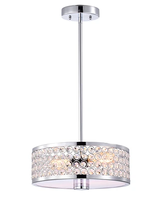 Home Accessories 12" Eudocia 2-Light Indoor Chandelier