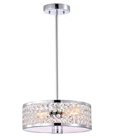 Home Accessories 12" Eudocia 2-Light Indoor Chandelier