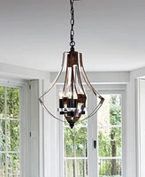 Home Accessories 15" Fabiola 4-Light Indoor Chandelier