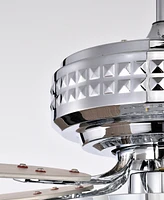 Home Accessories 52" Alora 3-Light Indoor Ceiling Fan Chandelier