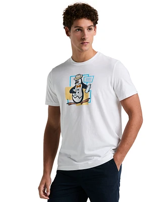 Original Penguin Men's Slim-Fit Dancing Pete Graphic Jersey T-Shirt
