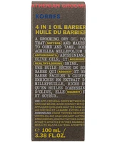 Korres Athenian Grooming Barber's 4-In-1 Grooming Oil, 3.38 oz.