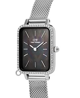 Daniel Wellington Women's Analog Silver Tone Stainless-Steel Watch