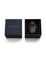 Daniel Wellington Men's Automatic Black Stainless-Steel Watch, 40mm