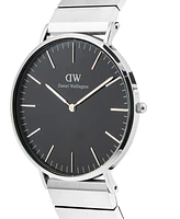 Daniel Wellington Men's Analog Silver Tone Stainless-Steel Watch