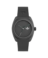 adidas Unisex Analog Black Polyurethane Watch, 42mm