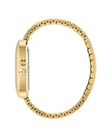 adidas Unisex Analog Gold-Tone Stainless Steel Watch, 37mm