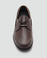 Mango Men's Leather Nautical Shoes