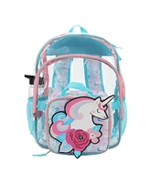 Floral Unicorn 3-Piece Backpack & Lunchbox Set With Water Bottle