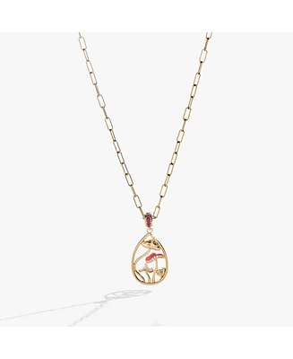 Mushroom Pendant Necklace
