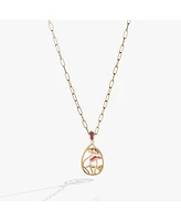 Mushroom Pendant Necklace