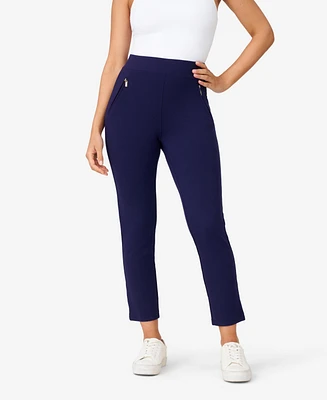 Cable & Gauge Women's Stretch Knit Crop Pant