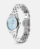 Daniel Wellington Women's Analog Silver Tone Stainless-Steel Watch, 22mm