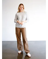 Able Women's Claudette Fisherman Sweater