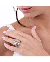 Anna Zuckerman La Maya Cz Crystalline Ring