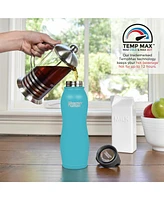 Curve Stainless Steel Bottle: 21oz