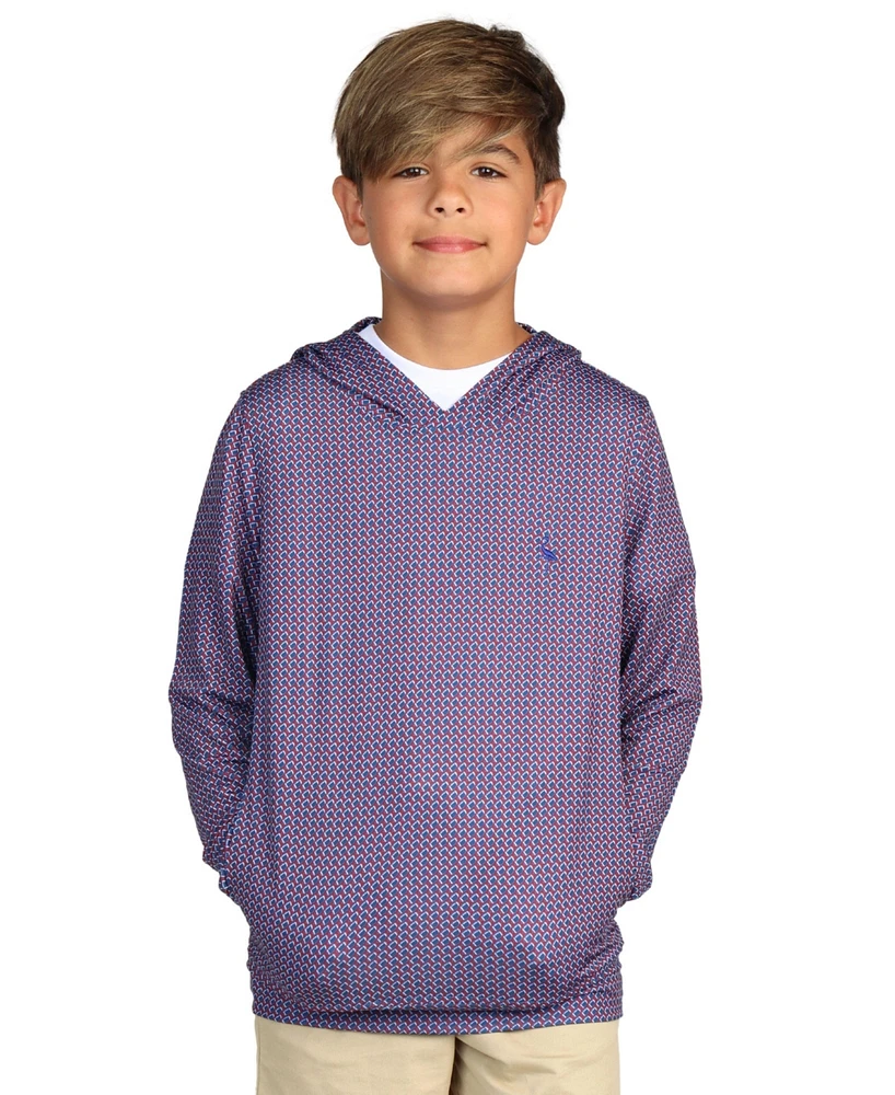 Tailorbyrd Boys Footballs Printed Performance Hoodie
