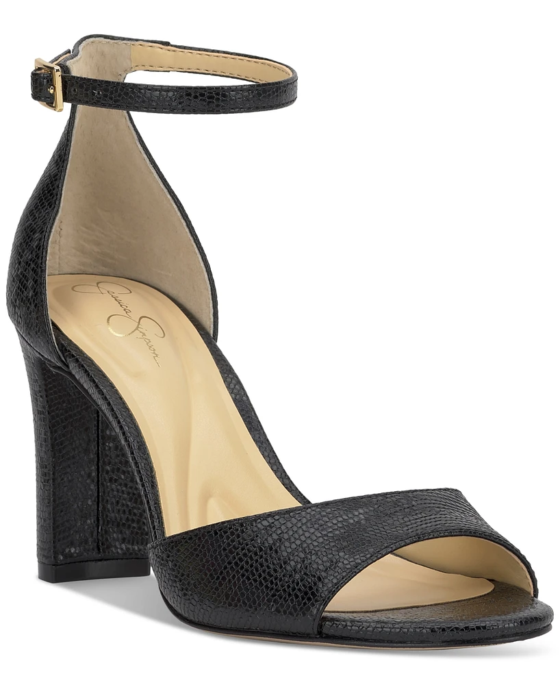 Jessica Simpson Women's Luxcilla Block-Heel Dress Sandals
