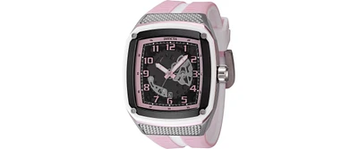 Invicta Men's 48069 Invicta Racing Quartz Multifunction Pink, Gunmetal Dial Watch