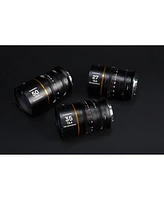 Venus Laowa Nanomorph S35 Prime 3-Lens Bundle with 35mm, 50mm T2.4 and 27mm T2.8 Anamorphic Lens for Dji Dl, Amber Flare