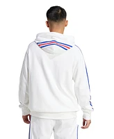 adidas Men's France Essentials 3-Stripes Hoodie