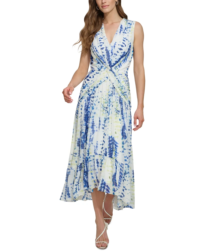 Dkny Women's Tie-Dyed Midi Dress