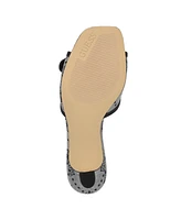 Guess Women's Dista Buckle Kitten Heel Sandals