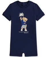Polo Ralph Lauren Baby Boys Bear Cotton Jersey Shortall