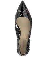 Jessica Simpson Women's Erinia Cutout Floral Pumps